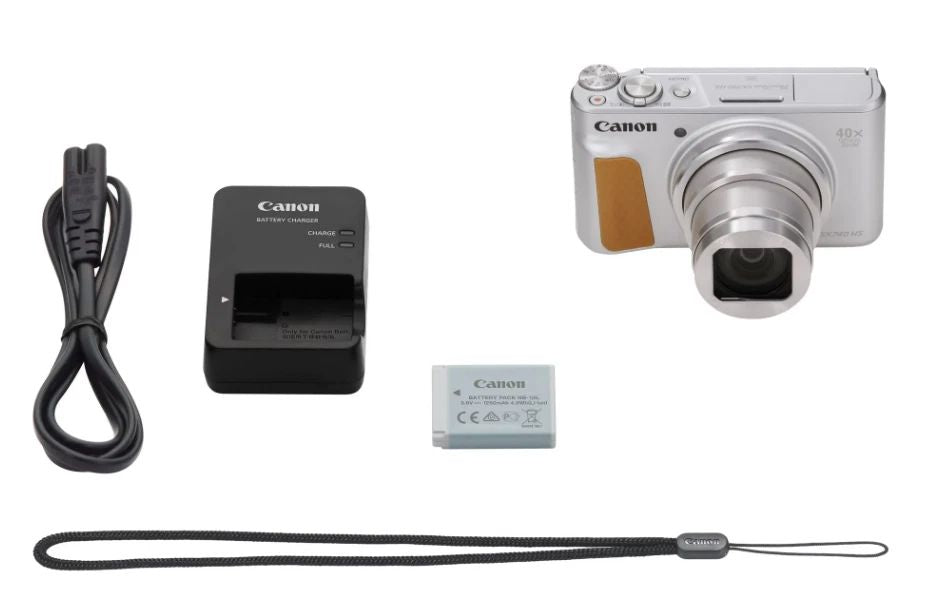 Canon PowerShot SX740 HS 20.3MP 4K Digital Camera – Silver