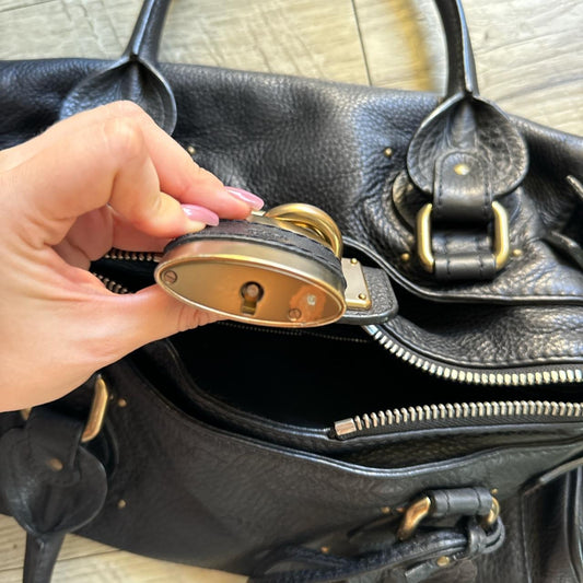 ๐ฅ Authentic Chloe paddington bag in black Pre-owned ๐ฅ