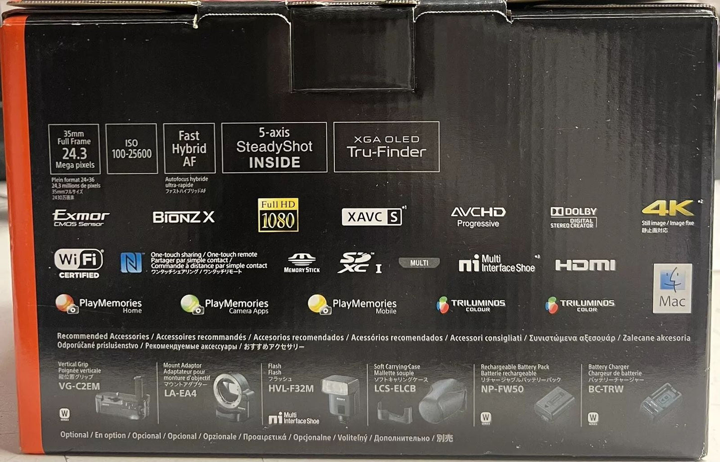 Sony Alpha a7 II Mirrorless Digital Camera – Body Only