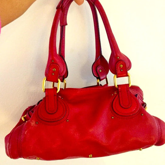 ๐ Authentic Chloรฉ Padlock Purse Bag โ Normal Wear, Genuine Leather ๐๏ธโจ