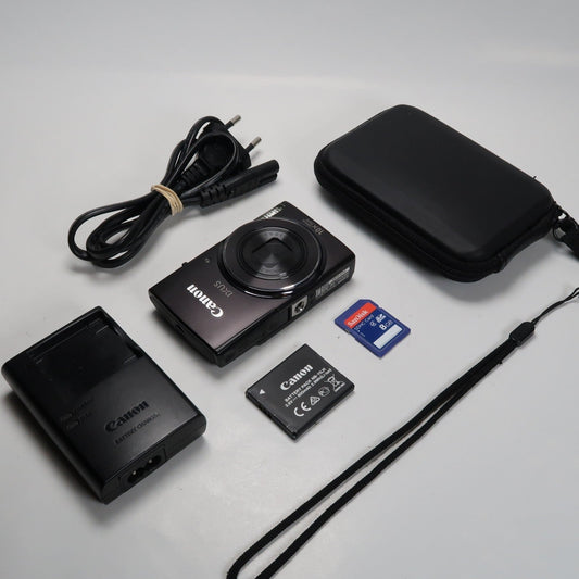 Canon IXUS 155 20.0MP Digital Camera Black – Mint Condition