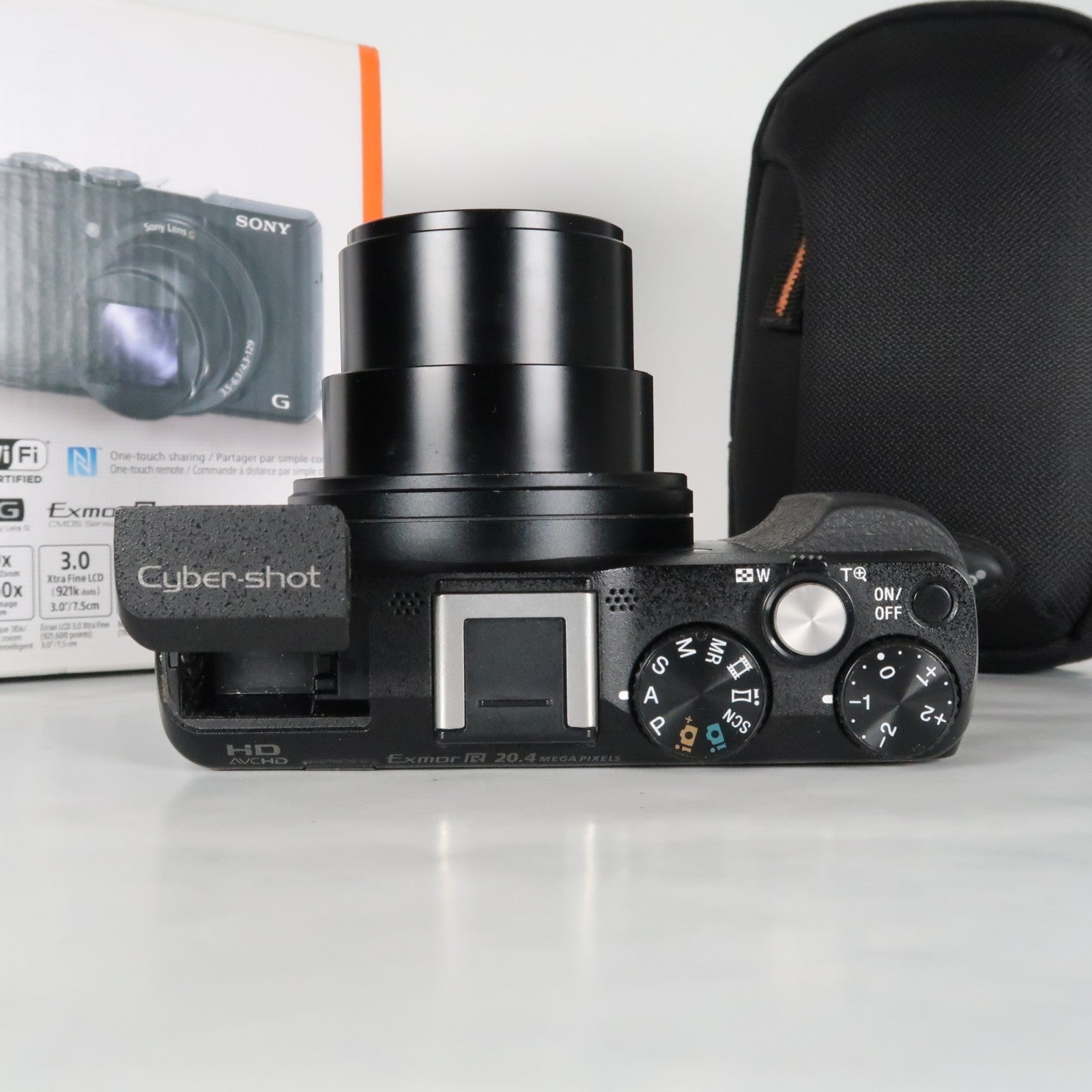 Sony CyberShot DSC-HX60V 20.4MP Digital Camera – Boxed, with Case & 32GB SD Card