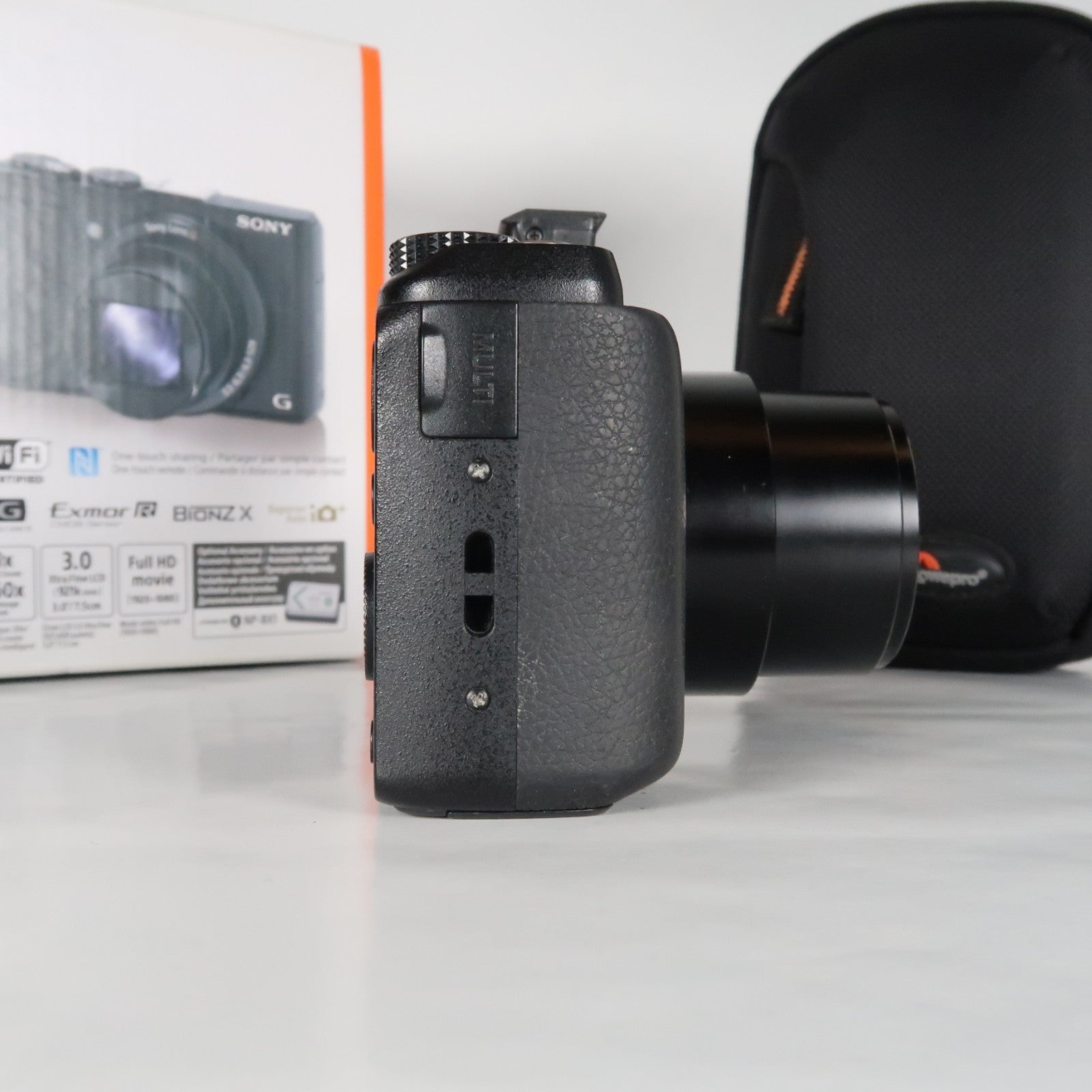 Sony CyberShot DSC-HX60V 20.4MP Digital Camera – Boxed, with Case & 32GB SD Card