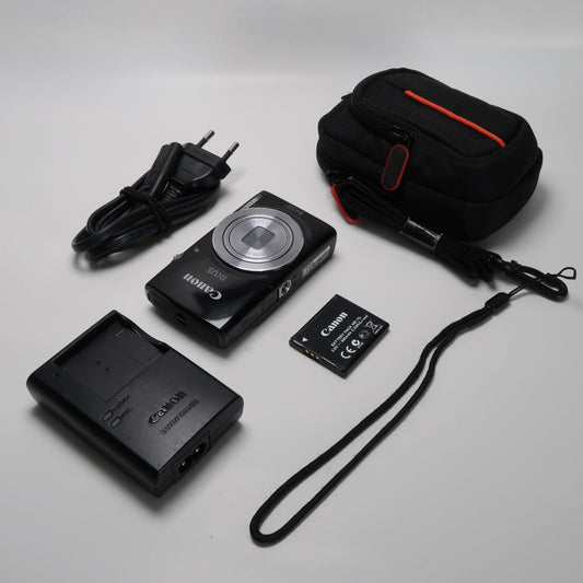 Canon IXUS 145 / ELPH 135 16.0MP Digital Camera Black – With SD Card 4GB & Case