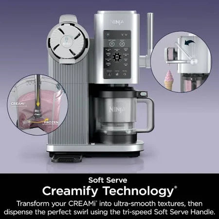Ninja Swirl by CREAMi Ice Cream and Soft Serve Maker