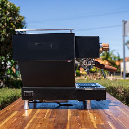 Custom Black La Marzocco Linea Mini Coffee Machine