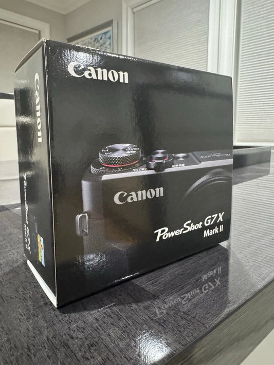 Canon PowerShot G7 X Mark II 20.1-Megapixel Digital Video Camera – Black