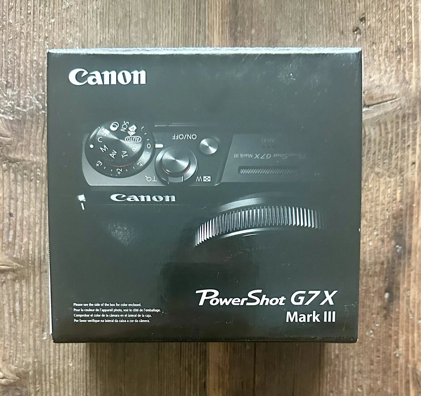 Canon PowerShot G7 X Mark III – 20.1MP Digital Camera (Black)