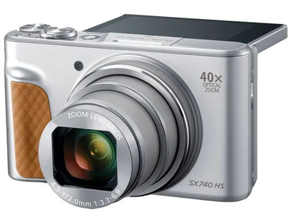 Canon PowerShot SX740 HS 20.3MP 4K Digital Camera – Silver