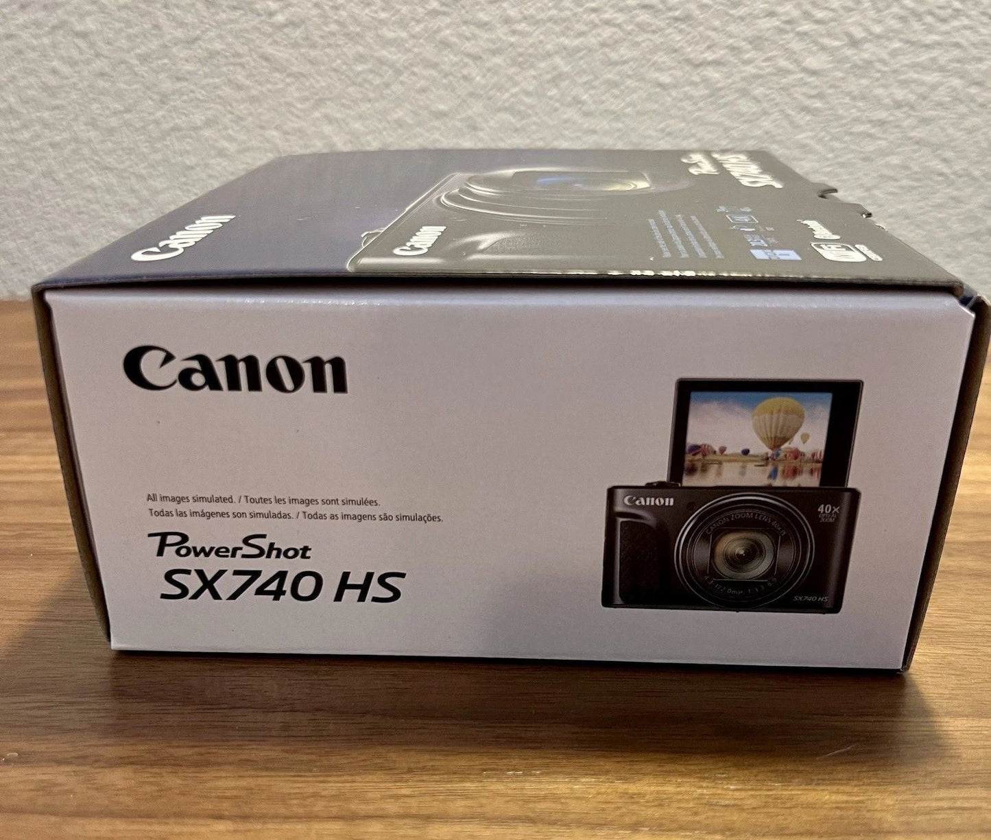 Canon PowerShot SX740 HS 20.3MP 4K Digital Camera – Silver