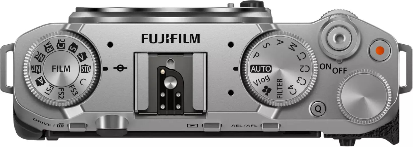 Fujifilm X-M5 26.1MP Mirrorless Camera Body Only – Silver (USA Model)