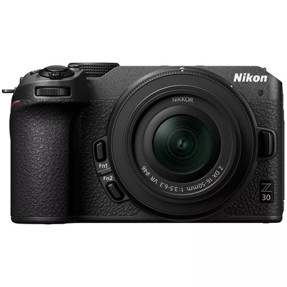 Nikon Z 30 Mirrorless Camera Body with NIKKOR Z DX 16-50mm f/3.5-6.3 VR Lens Kit