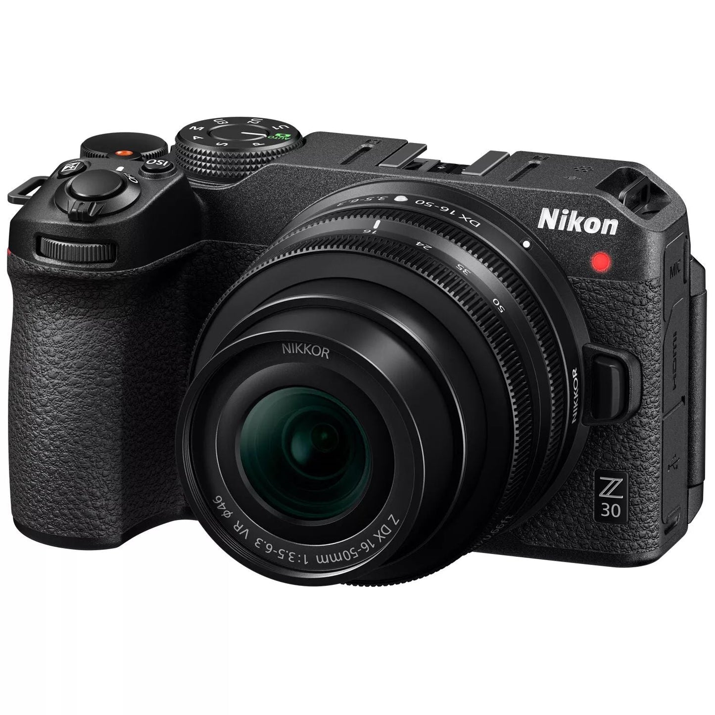 Nikon Z 30 Mirrorless Camera Body with NIKKOR Z DX 16-50mm f/3.5-6.3 VR Lens Kit