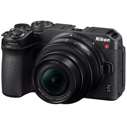 Nikon Z 30 Mirrorless Camera Body with NIKKOR Z DX 16-50mm f/3.5-6.3 VR Lens Kit
