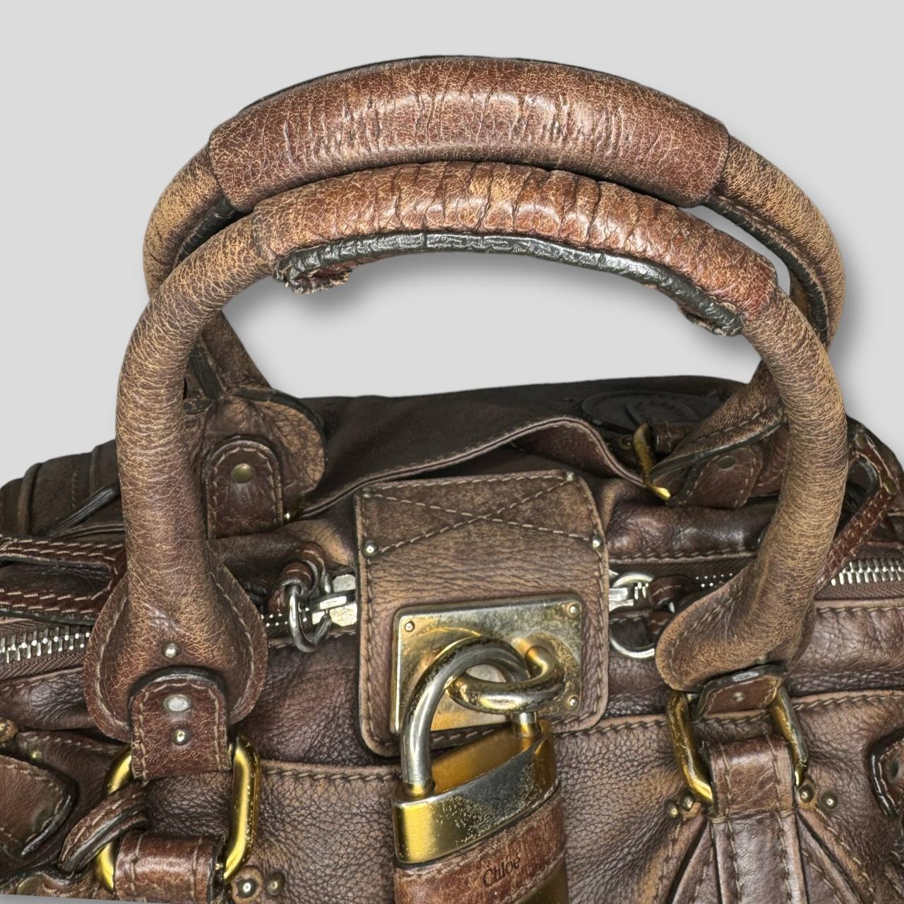 🔥 Authentic CHLOE Paddington Bag  Heavy Signs Pre-owned 🔥