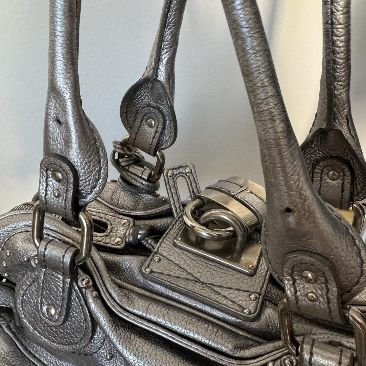 🔥 Authentic silver Chloe paddington bag Pre-owned 🔥