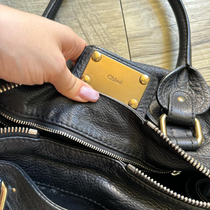 🔥 Authentic Chloe paddington bag in black Pre-owned 🔥