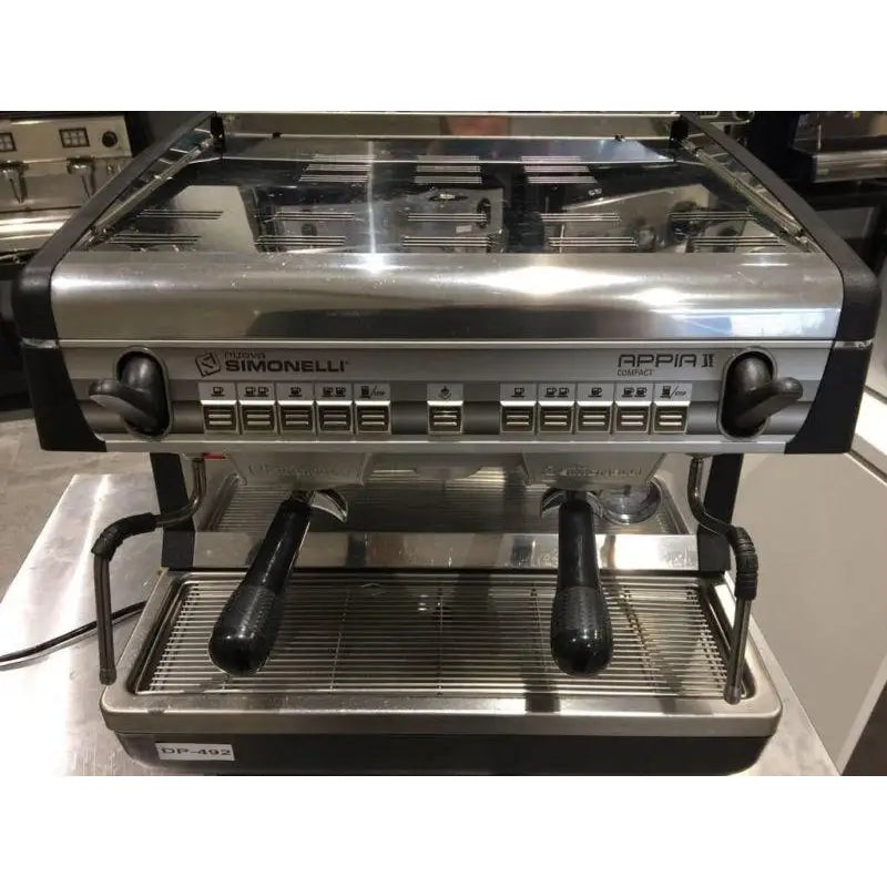 Demo 10 Amp 2 Group High Cup Commercial Coffee Machine Nuova Simoneli