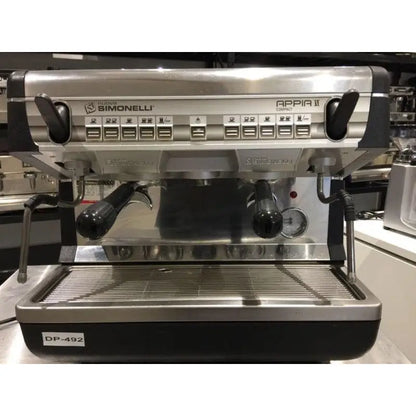 Demo 10 Amp 2 Group High Cup Commercial Coffee Machine Nuova Simoneli