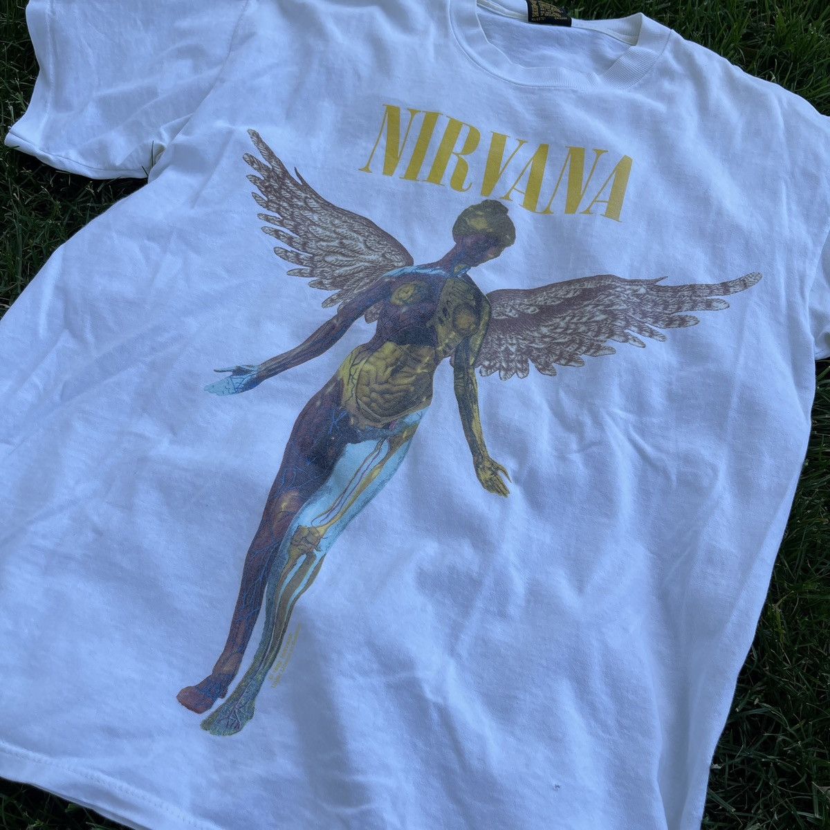 Nirvana in utero vintage 1993 t-shirt - 100% authentic