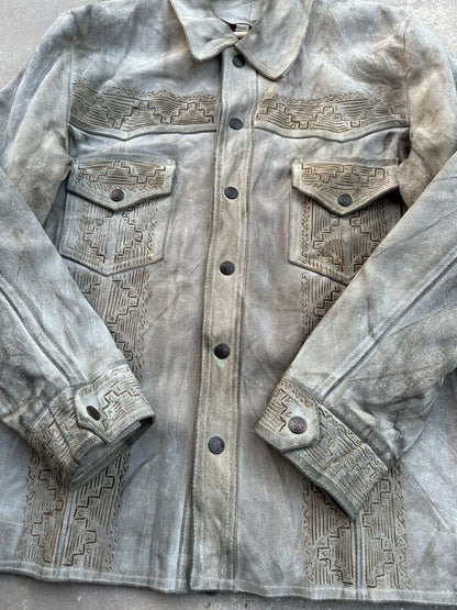 70’s Vintage Suede Leather American Heritage Native Jacket
