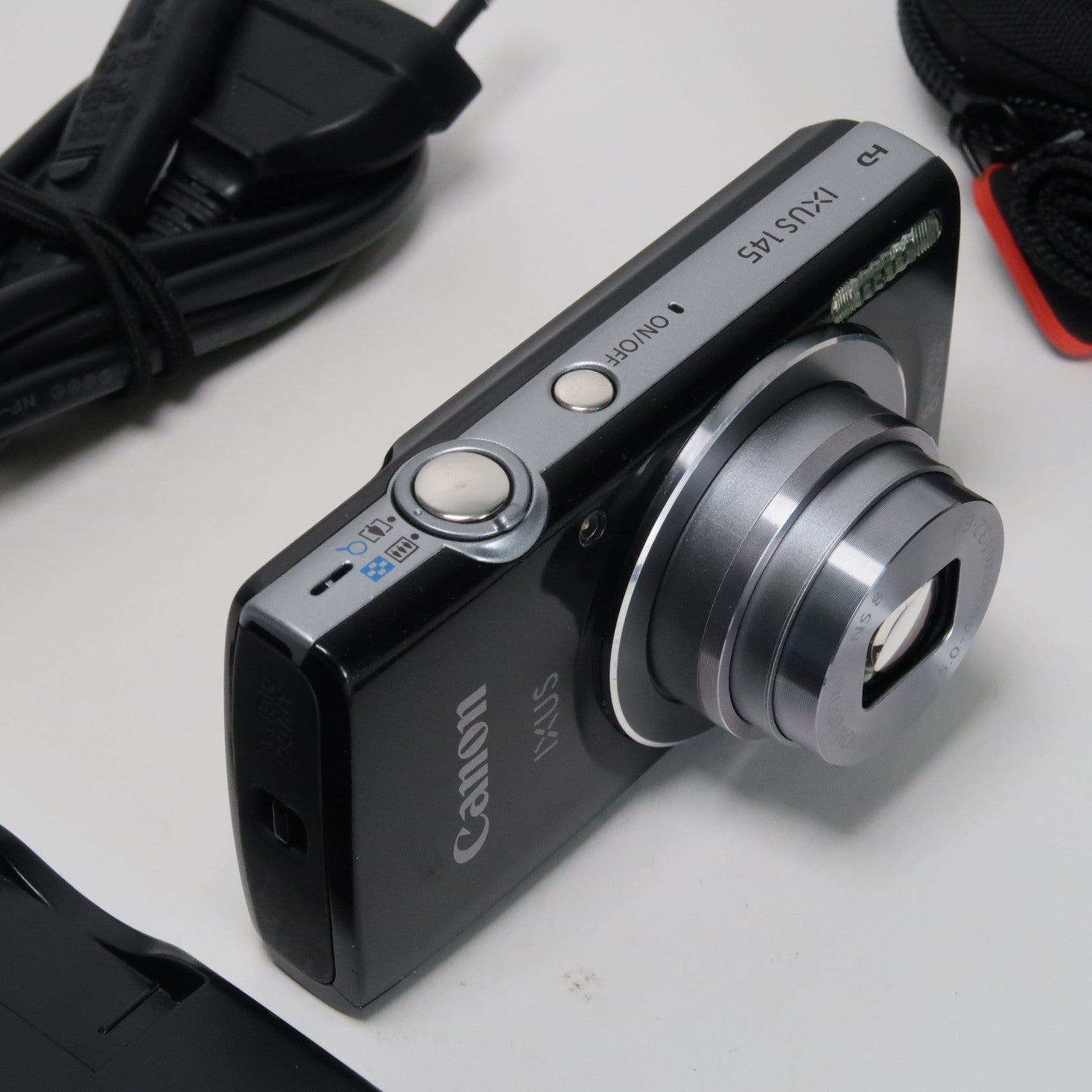 Sony Cyber-shot DSC-W830 20.1MP + Canon IXUS 145 Black – Compact Digital Cameras Bundle