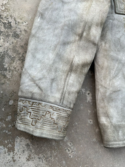 70’s Vintage Suede Leather American Heritage Native Jacket