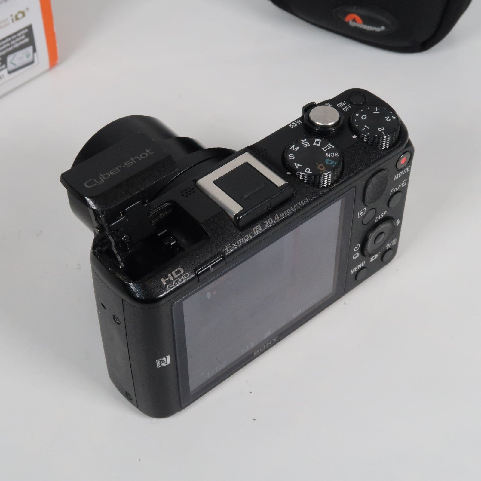 Sony CyberShot DSC-HX60V 20.4MP Digital Camera – Boxed, with Case &amp; 32GB SD Card