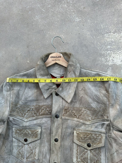 70’s Vintage Suede Leather American Heritage Native Jacket
