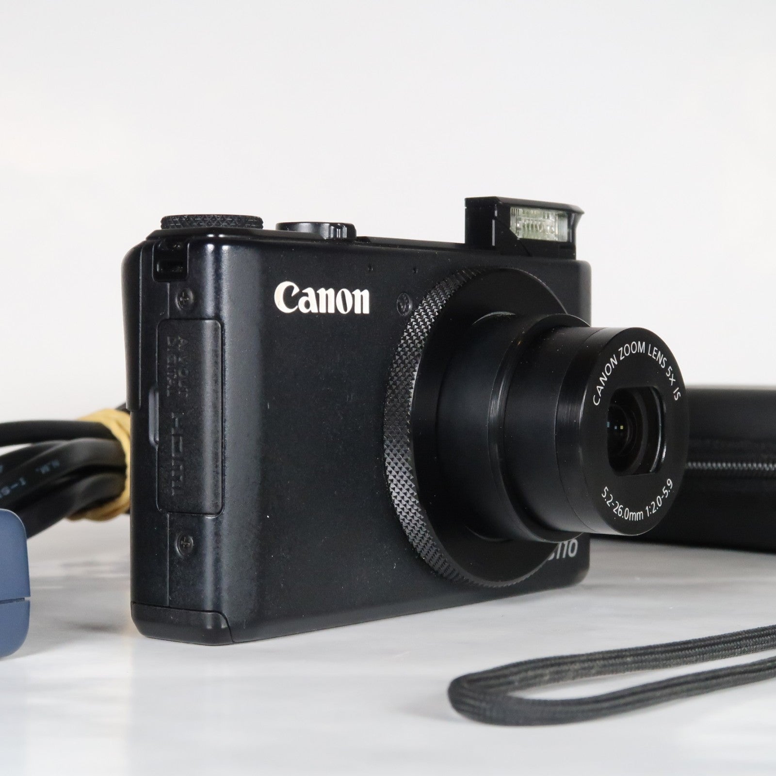Canon PowerShot S110 12.1 MP Digital Camera Black – Original Packaging – Excellent