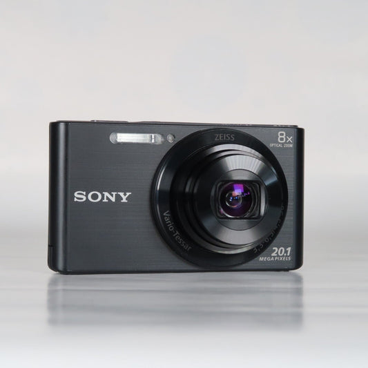 Sony Cyber-shot DSC-W830 20.1MP + Canon IXUS 145 Black – Compact Digital Cameras Bundle
