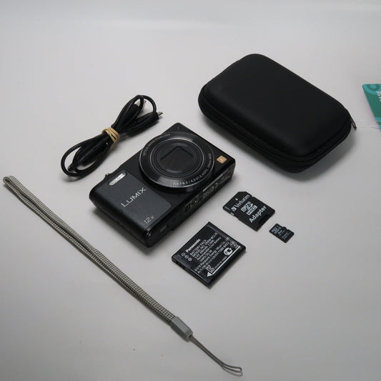 Panasonic LUMIX DMC-SZ10 16.0MP Digital Camera – Black, SD Card Included