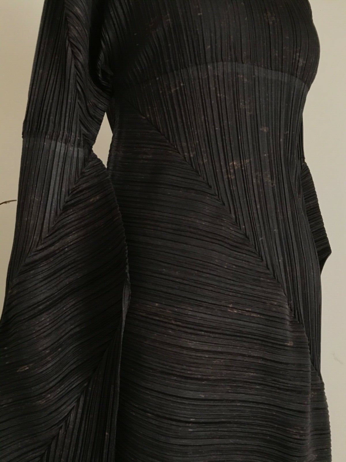 Pleats Please by ISSEY MIYAKE CAI GUO QIANG Gorgeous Dress Very Rare!