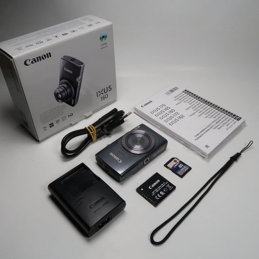 Sony Cyber-shot DSC-W800 20.1MP + Canon IXUS 160 Silver Digital Cameras Bundle