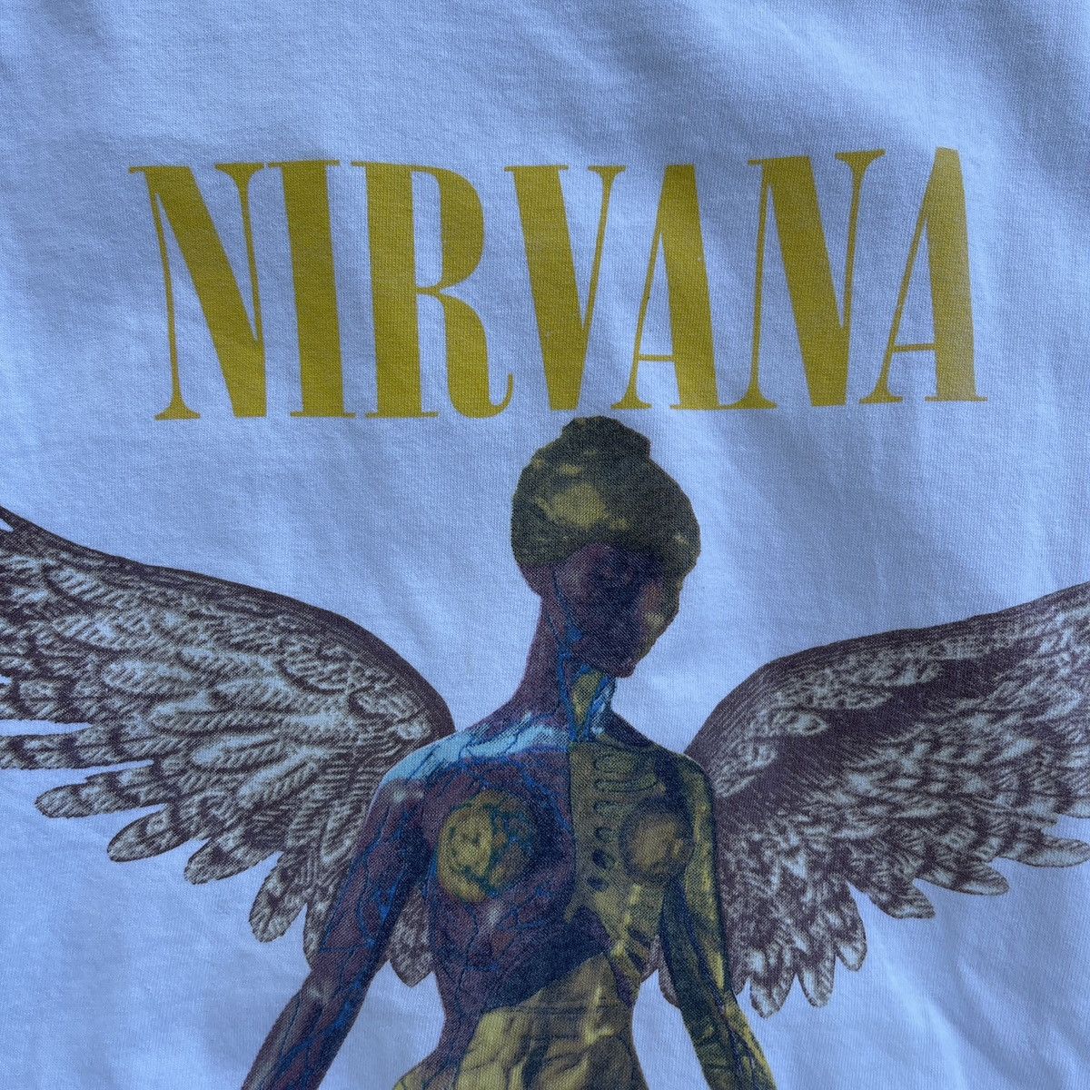 Nirvana in utero vintage 1993 t-shirt - 100% authentic