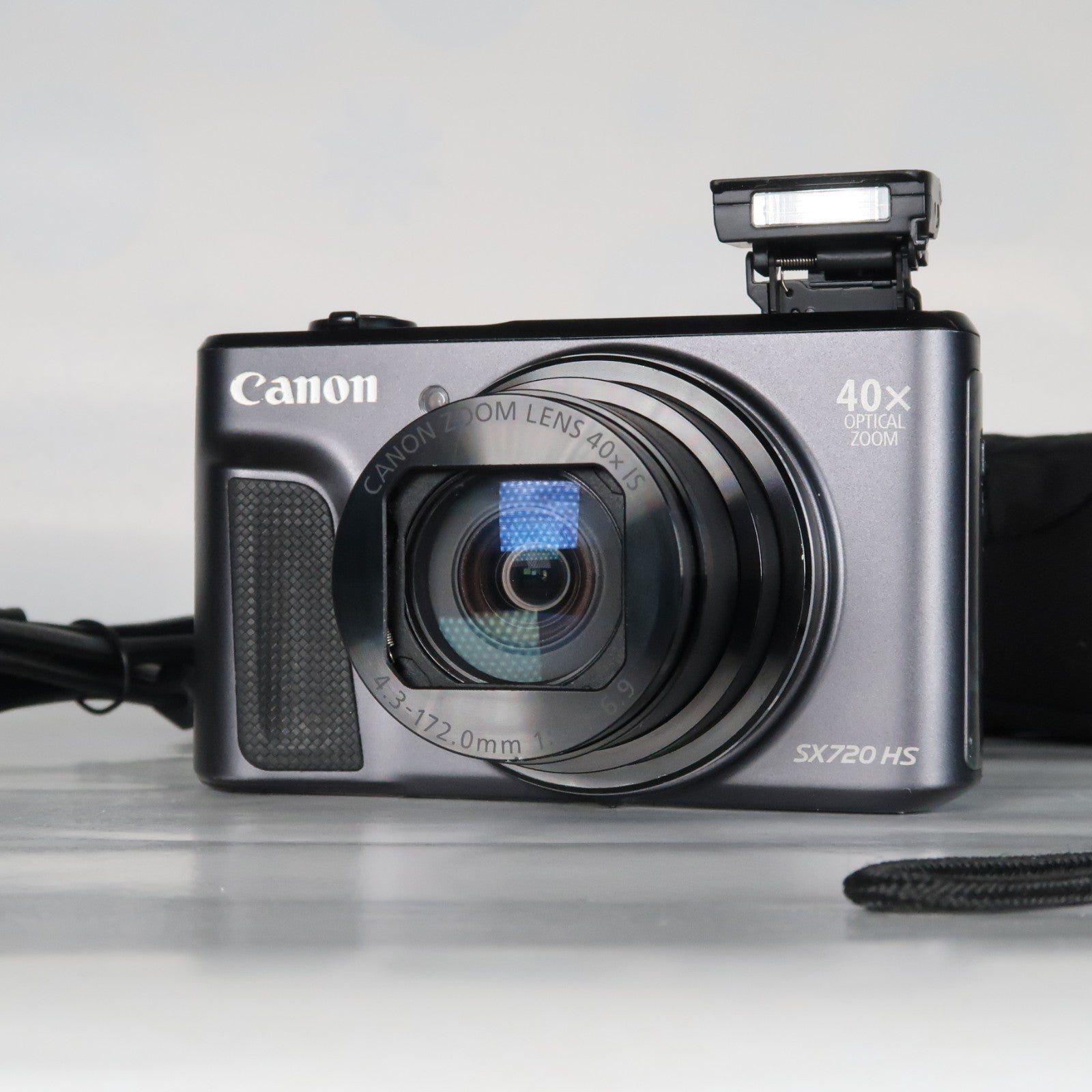 Canon PowerShot SX720 HS 20.3MP Digital Camera – Black – 40x Zoom + Case + SD 32GB