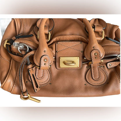👜Authentic Chloé Paddington – Small Designer Handbag 🗝️✨
