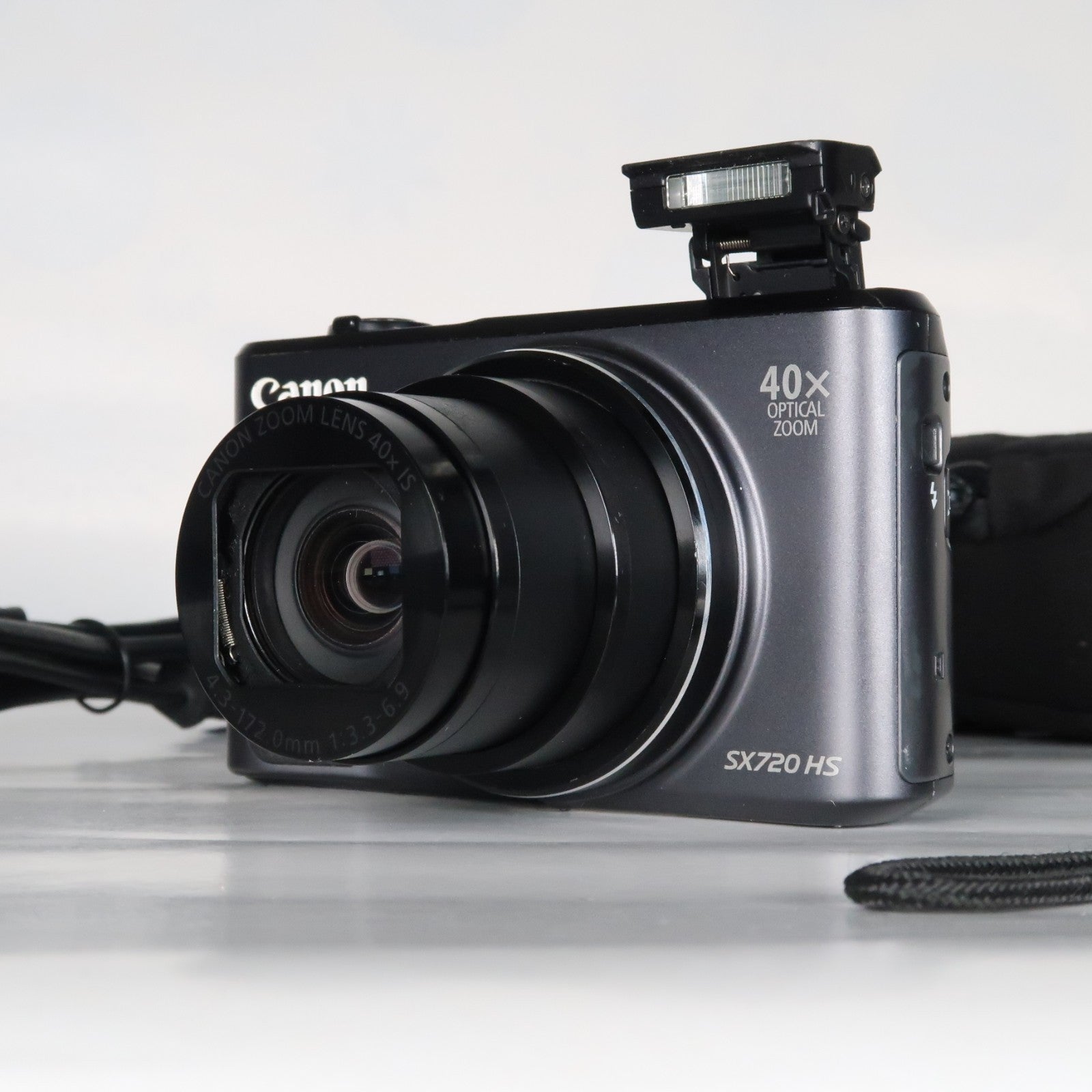 Canon PowerShot SX720 HS 20.3MP Digital Camera – Black – 40x Zoom + Case + SD 32GB