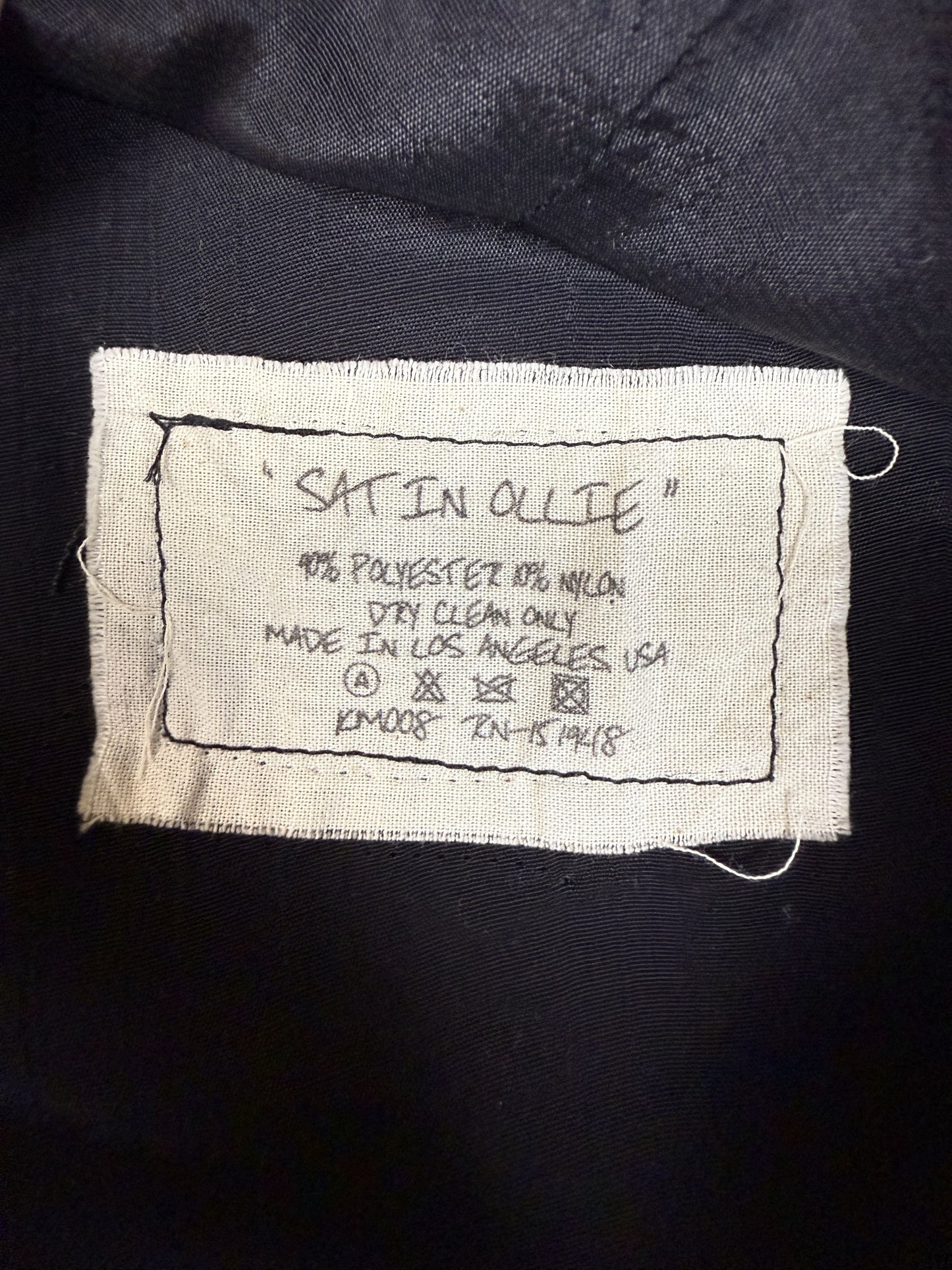 Greg Lauren Satin Ollie Blazer Jacket