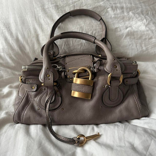 🔥 Authentic CHLOE PADDINGTON BAG SHOULDER BAG Pre-owned 🔥