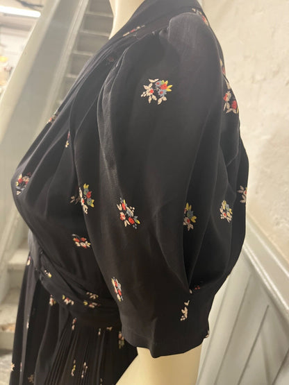 70's Maxi Couture Wrap "Bridget" Dress by Ossie Clark x Celia Birtwell