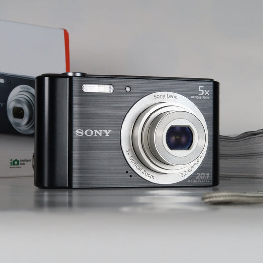 Sony Cyber-shot DSC-W800 Black + W810 Pink Digital Camera + Canon Ixus 185 S