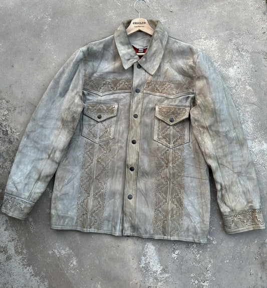 70’s Vintage Suede Leather American Heritage Native Jacket