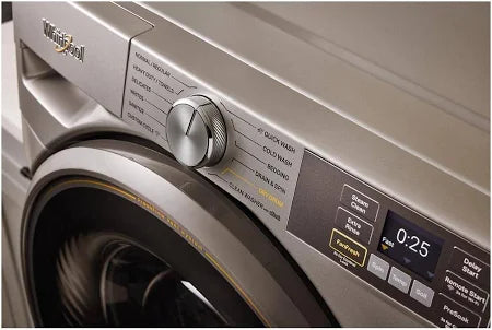 Whirlpool 4.5 Cu Ft Smart Front Load Washer with FreshFlow Vent System - Radiant Silver