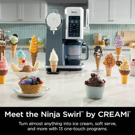 Ninja Swirl by CREAMi Ice Cream and Soft Serve Maker