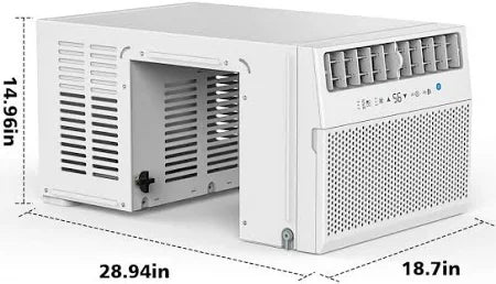 COWSAR 12,000 BTU Window Air Conditioner 115-Volt Cools 550 sq. ft. for Bedroom