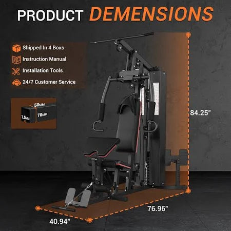 Multifunctional Home Gym Equipment Exercise Machine