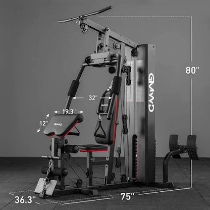 GMWD Multi Gym Station with Weight Stack