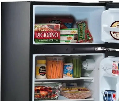 Whirlpool 3.1-Cu.-Ft. Stainless Steel 2-Door Refrigerator/Freezer