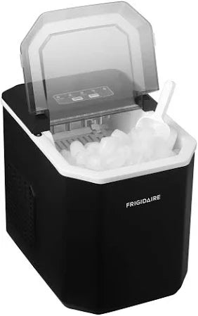 Frigidaire Compact Ice Maker Black Portable Countertop Ice Machine